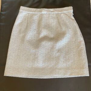 Silver Brocade Skirt